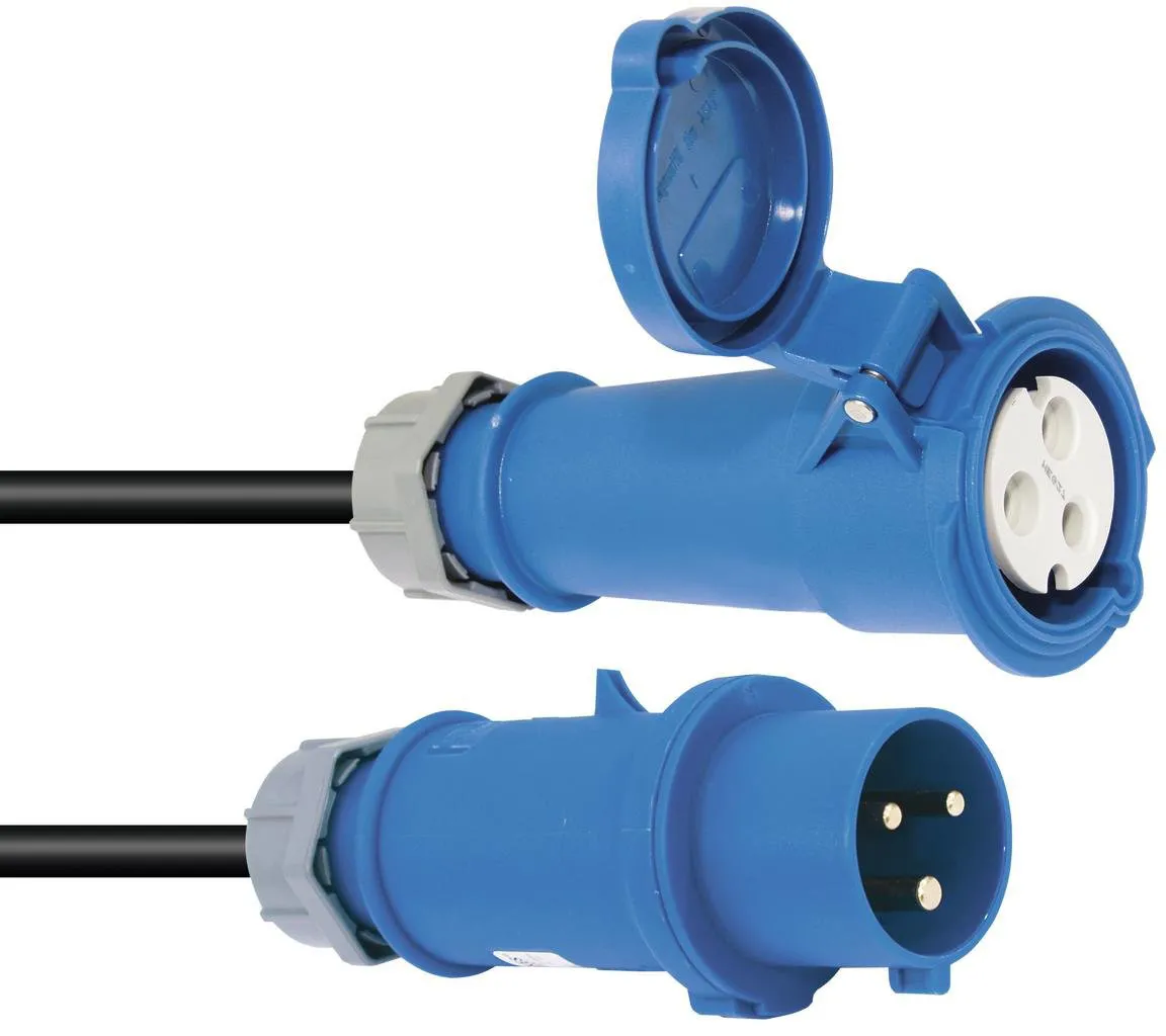 PSSO CEE Verlängerung 16A 3x2,5 10m blau