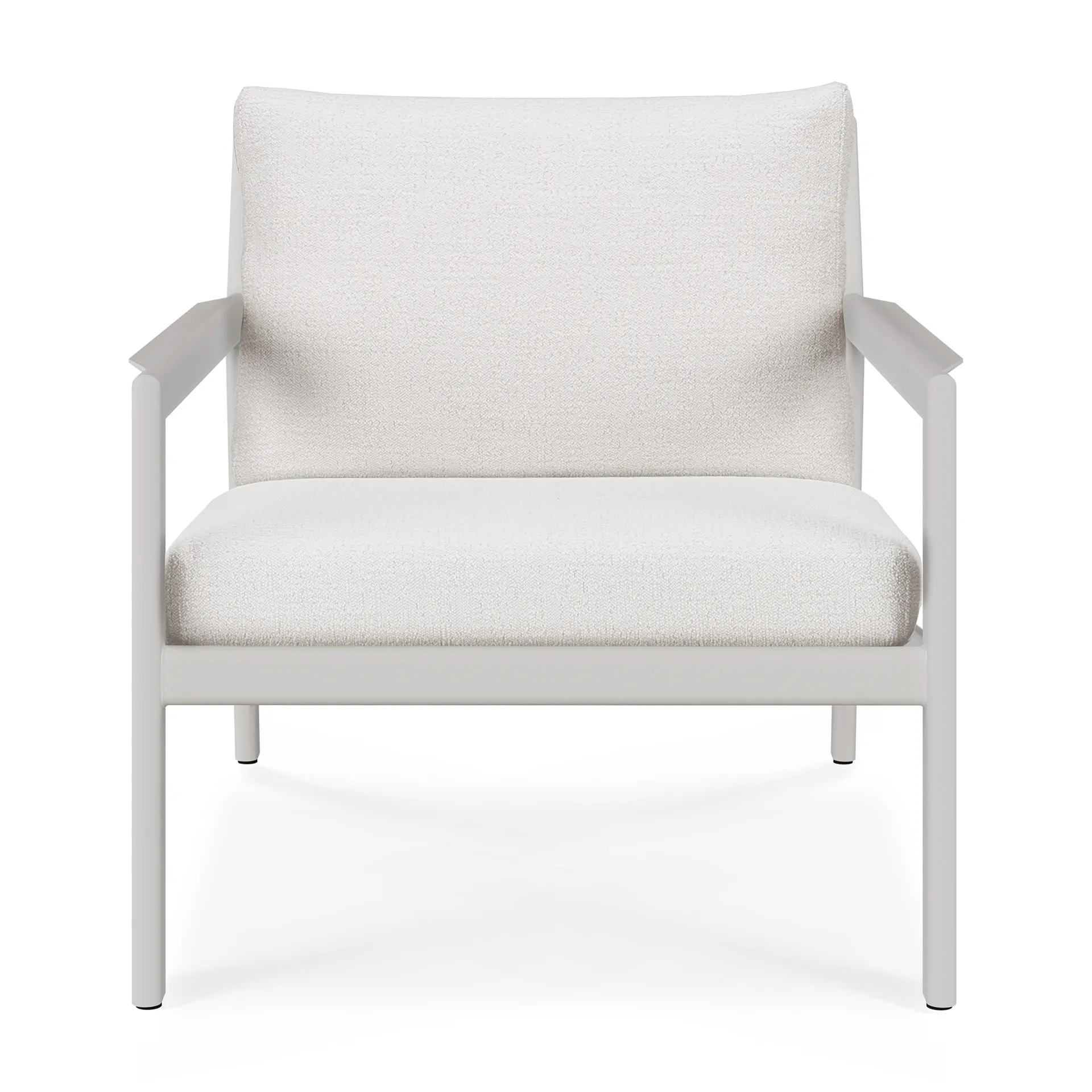 Ethnicraft Jack Outdoor-Loungesessel Aluminium mit Stoffkissen