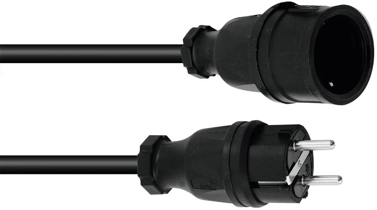 PSSO Verlängerung 3x1,5 5m sw Schukokabel