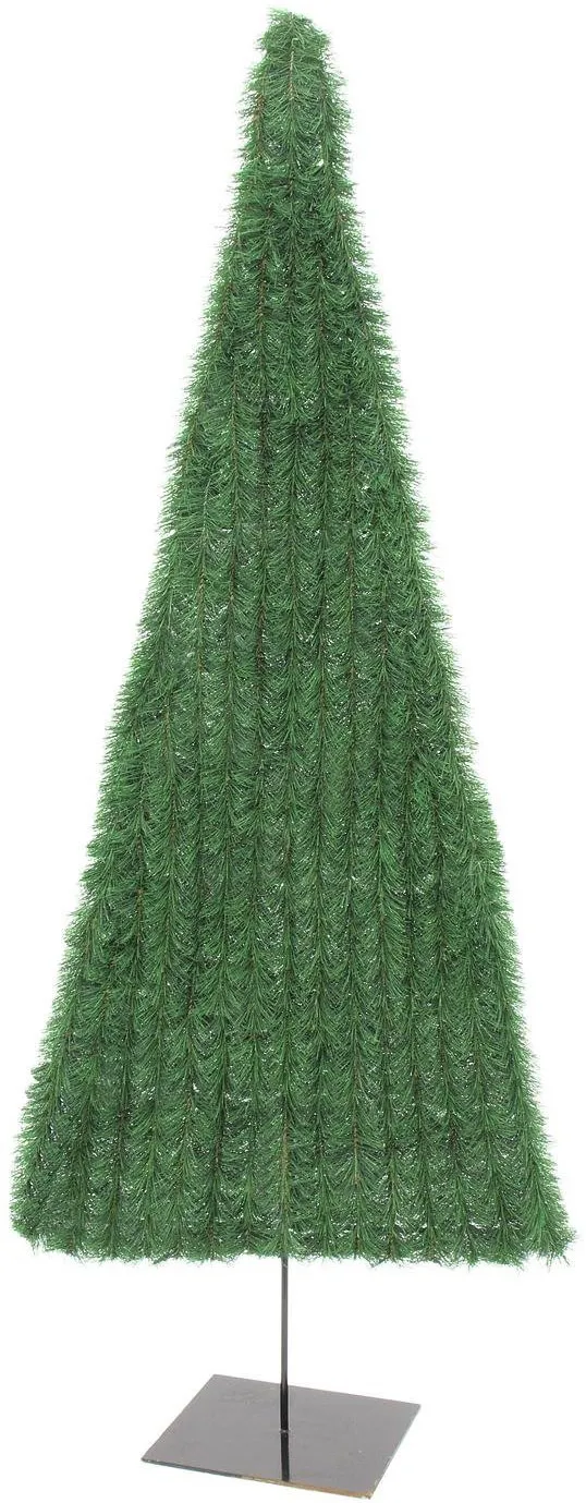EUROPALMS Tannenbaum, flach, hellgrün, 150cm