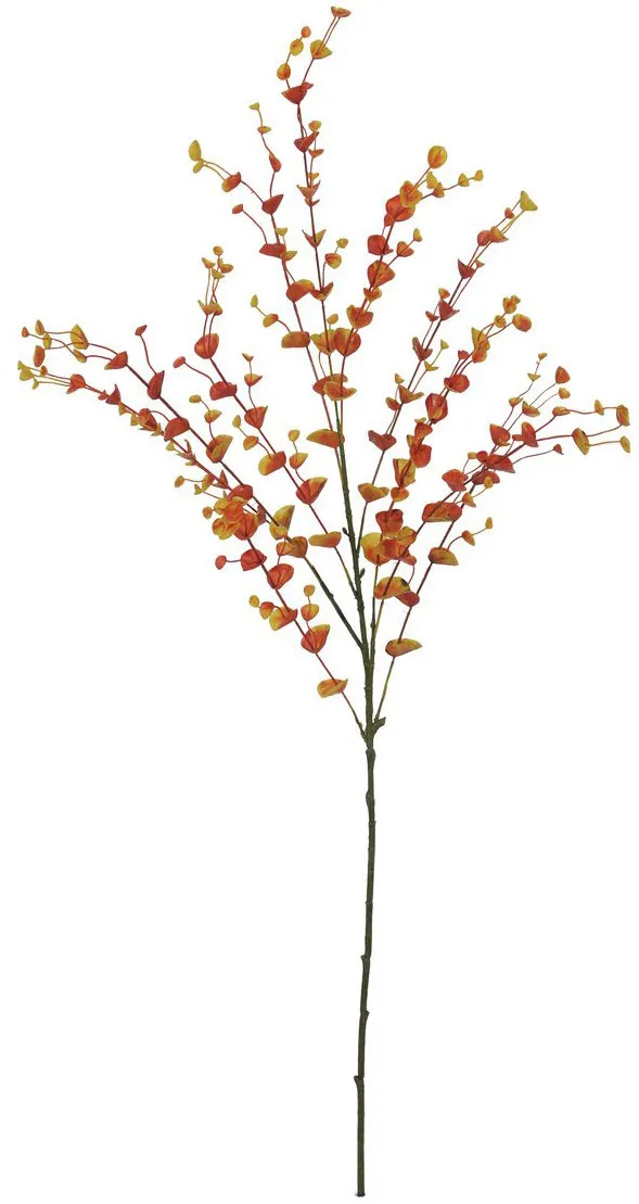 EUROPALMS Eukalyptuszweig, orange, 110cm