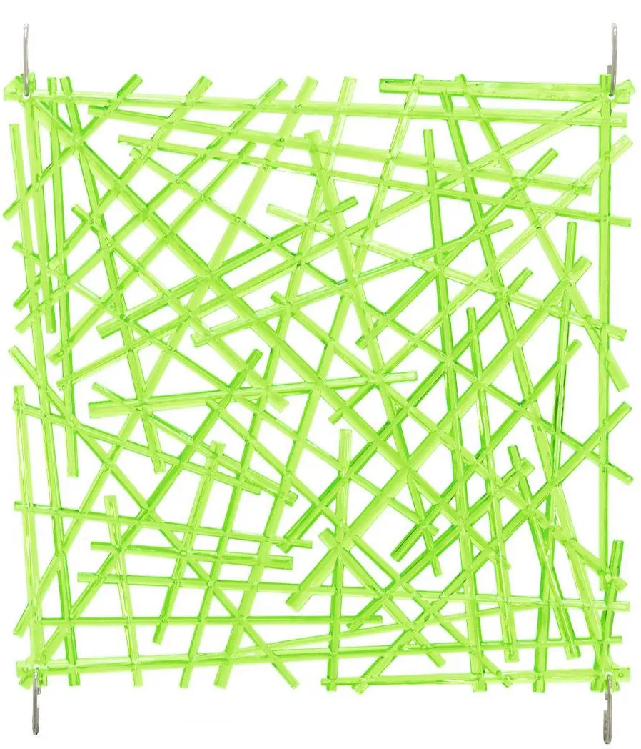 EUROPALMS Raumteiler Rod grün 4x