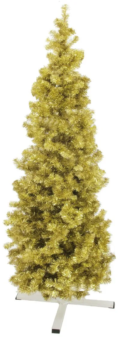 EUROPALMS Tannenbaum FUTURA, gold-metallic, 180cm