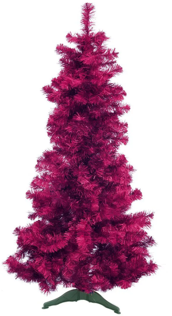 EUROPALMS Tannenbaum FUTURA, violett-metallic,180cm