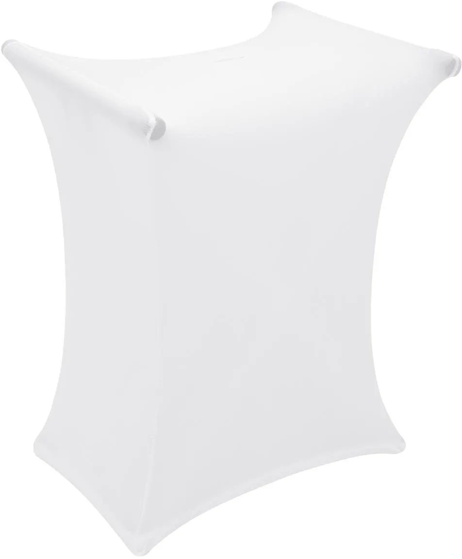 EUROPALMS Cover für Keyboardständer weiß