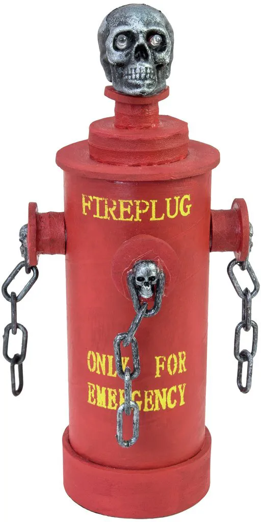 EUROPALMS Halloween Feuerhydrant, 28x13x13cm