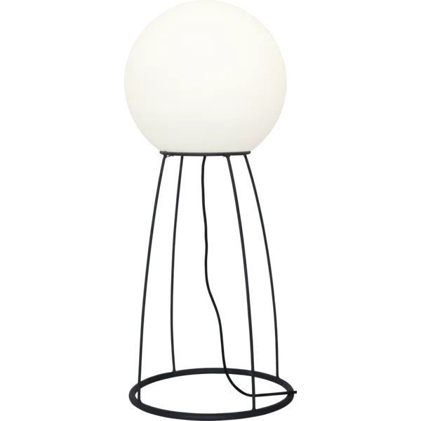 Star Trading Balkonleuchte MALLORCA 95cm 23W E27 - weiß/schwarz (ohne Leuchtmittel)