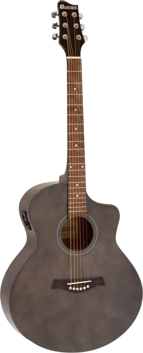 DIMAVERY STW-50 Westerngitarre, braun