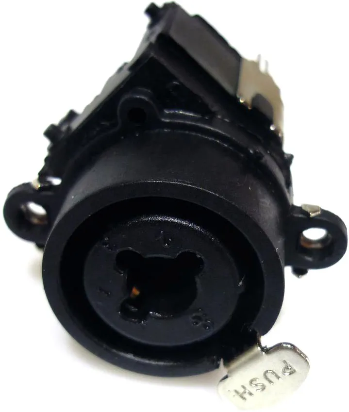 Einbaubuchse XLR 3-Pol/Klinke (Mikrofon)