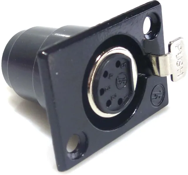 Einbaubuchse XLR 3-Pol Metall Dynamic Faze 700