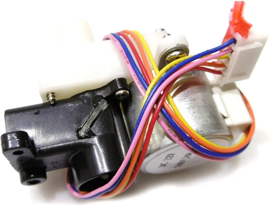 Grating mit Halter (Laser) LED Penta FX (Motor 24BYJ48-956)