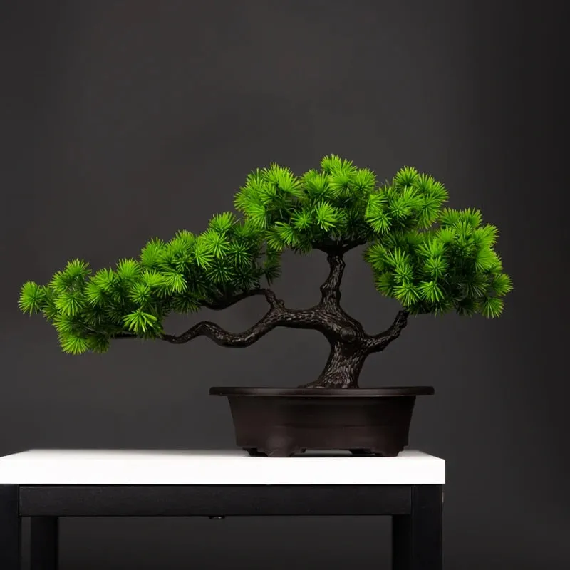 Künstliche Kiefer Bonsai Baum Ornamente