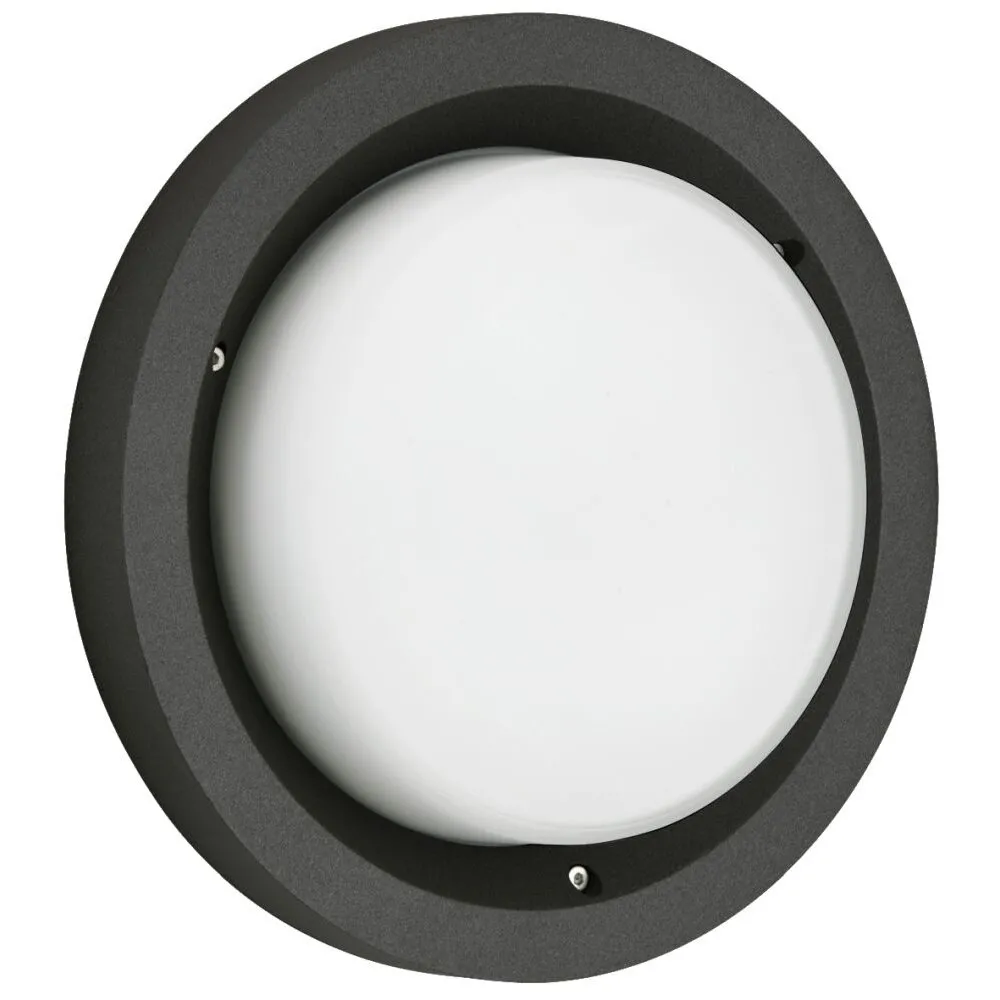 Albert 6410 Außendeckenleuchte LED Schwarz, 1-flammig