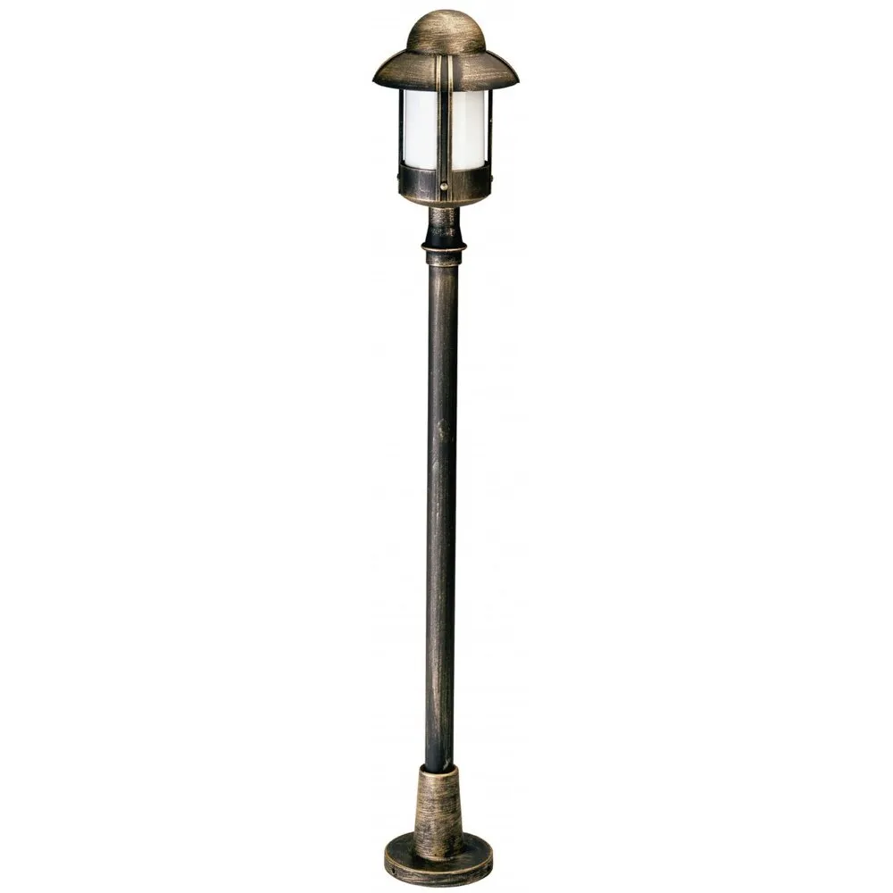 Albert Leuchten 141 Außenstehleuchte Braun, Messing, 1-flammig