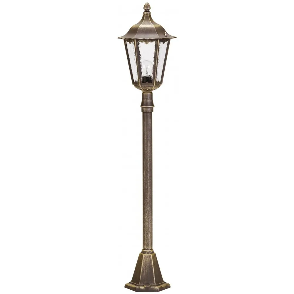 Albert Leuchten 142 Außenstehleuchte Braun, Messing, 1-flammig