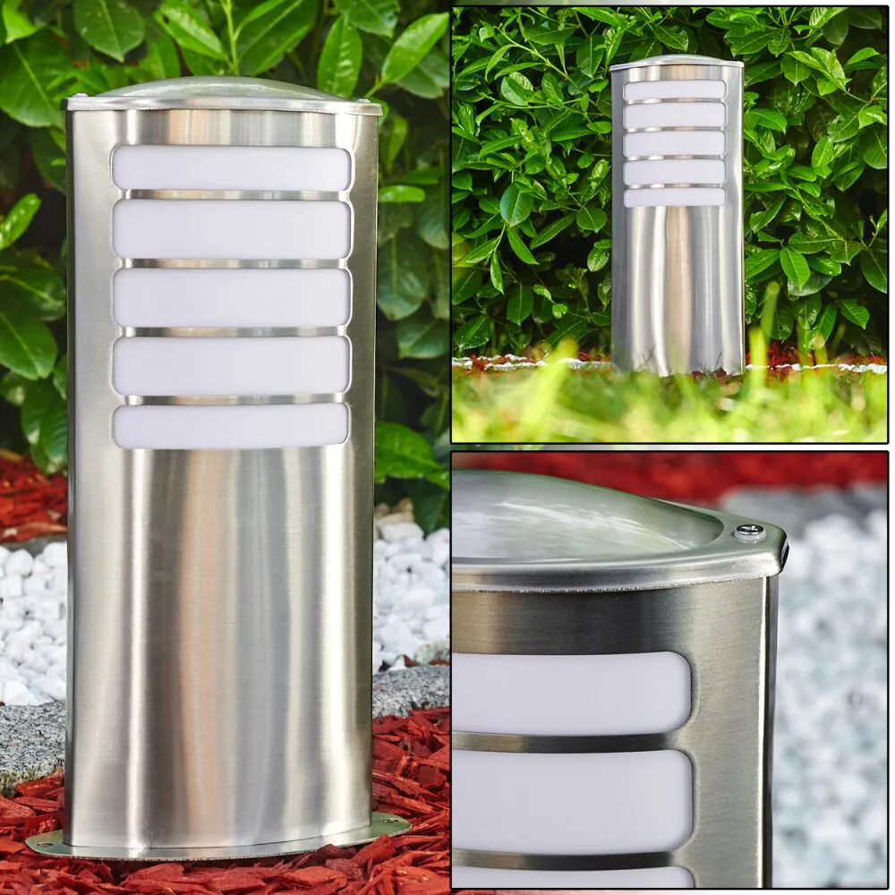 Alslev Außenleuchte Edelstahl, 1-flammig