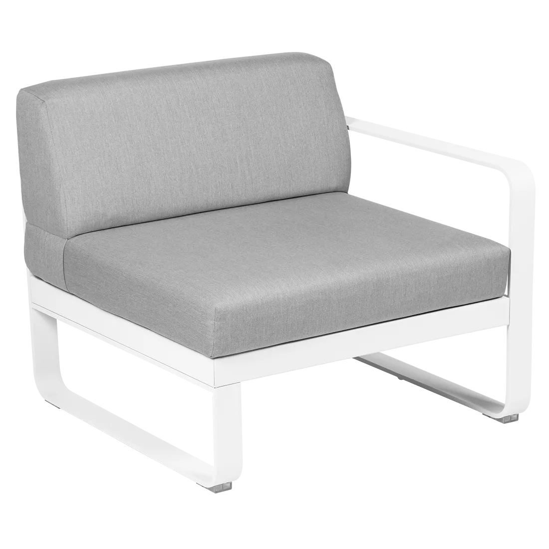 Fermob Bellevie 1 Sitzer Lounge Modul Rechts Aluminium