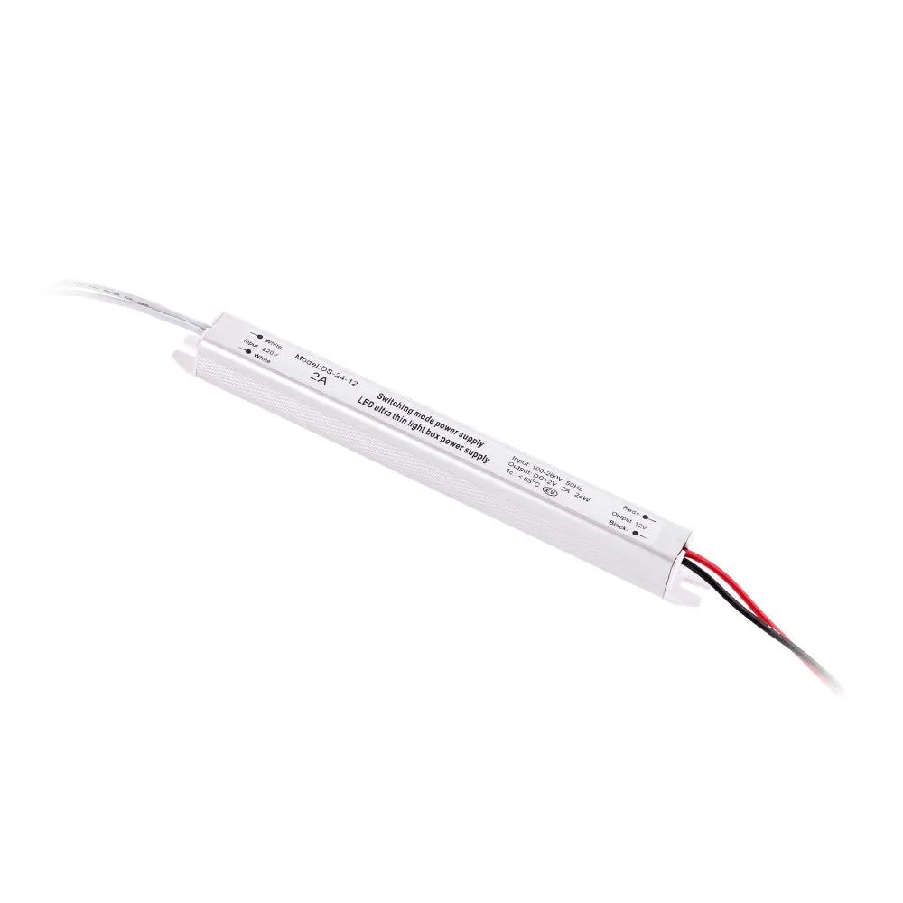 Ultrafeiner LED-Transformator 24W 12VDC_110V-220V/AC IP20 [CP-24-12_220 IP21]