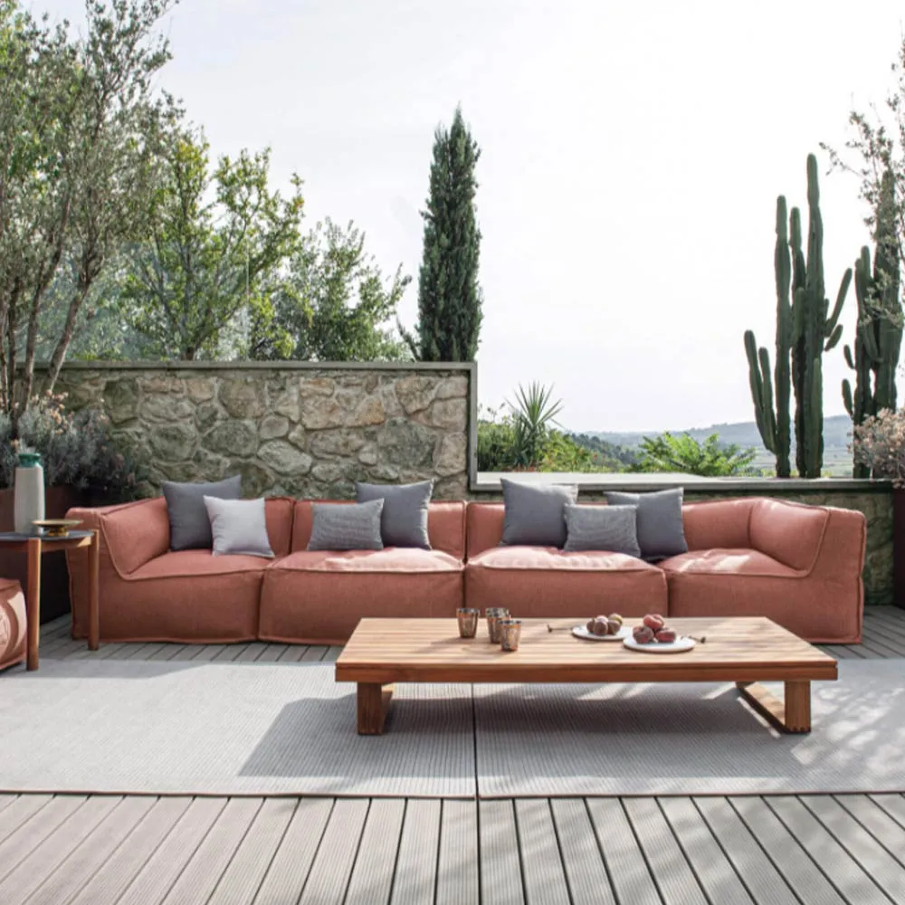 Atmosphera Soft Set Garten Stoff Sofa