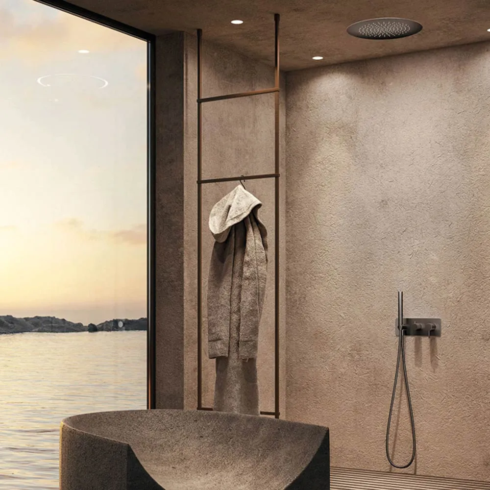 Duschgruppe mit zwei Auslässen X-Steel 316 Newform