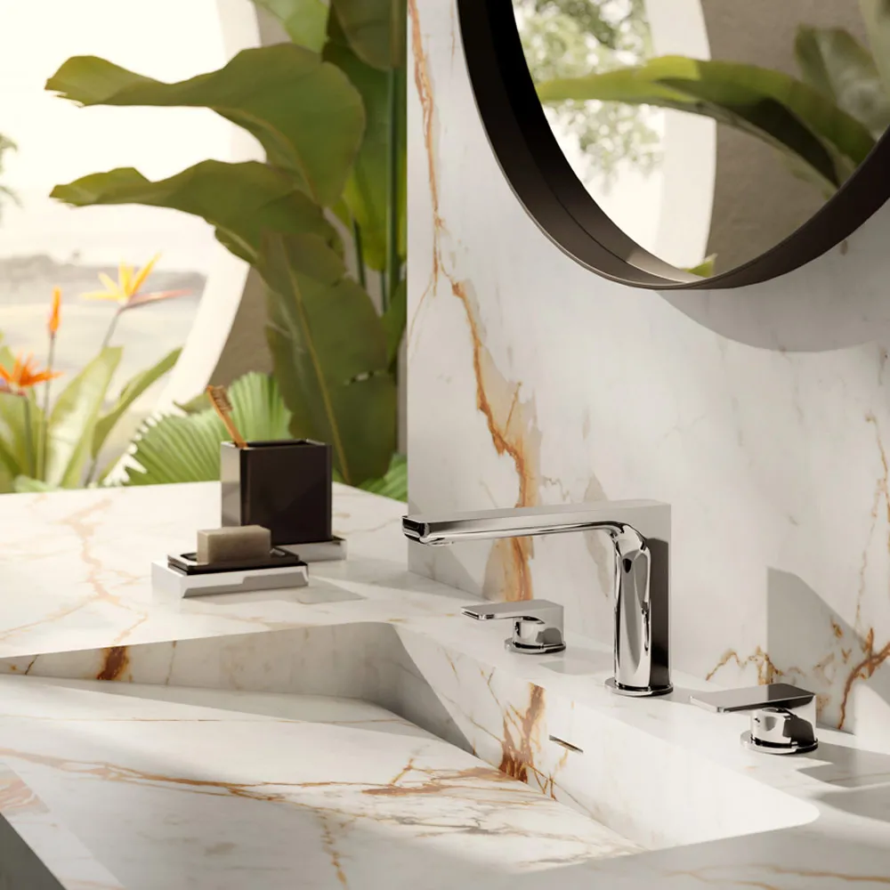 3-Loch-Waschtischbatterie ohne Ablaufgarnitur B-Easy Newform