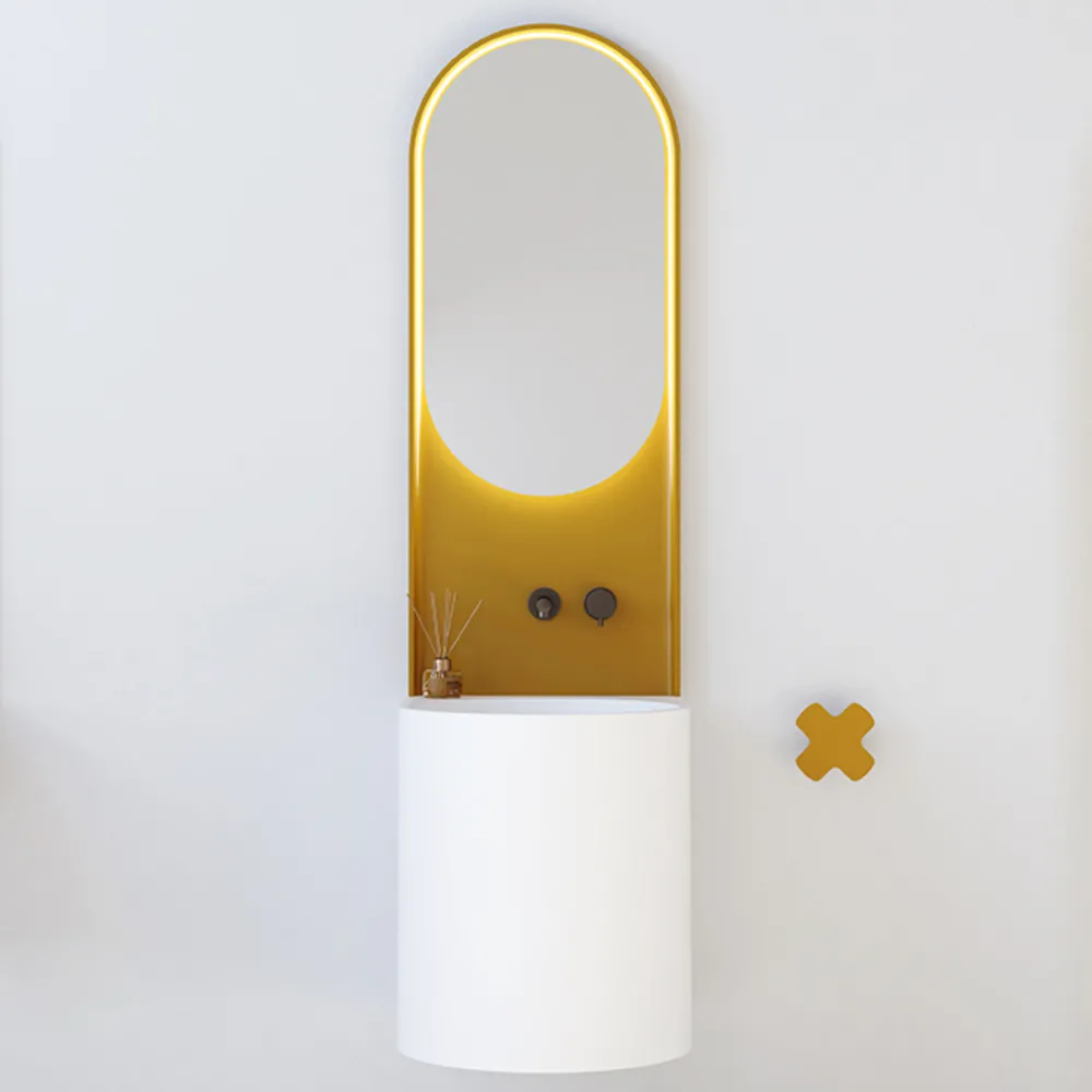 Ablagesystem Waschtischspiegel Lolei h50 von Relax Design