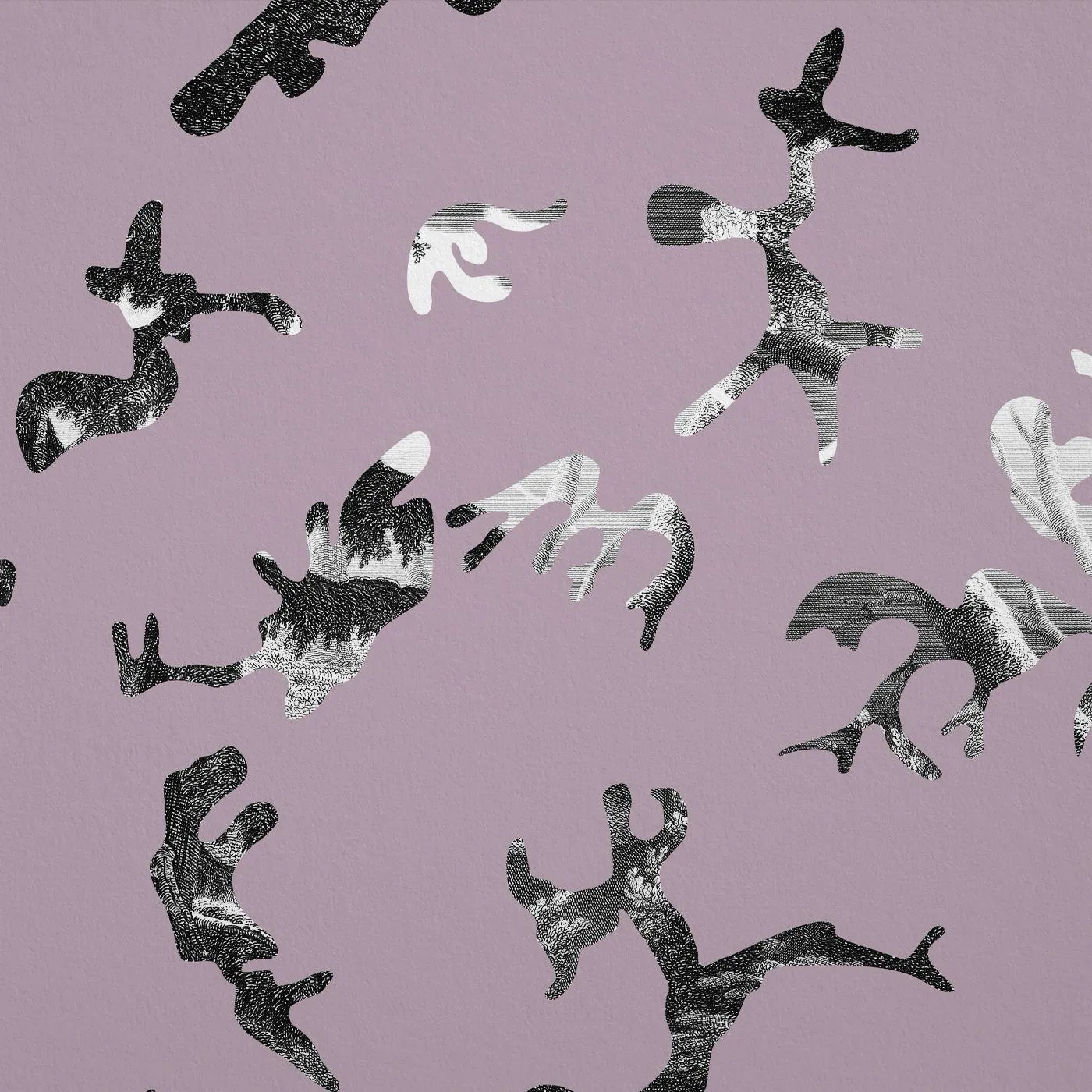 Finde mich im dunkelrosa Retro von MaVoix