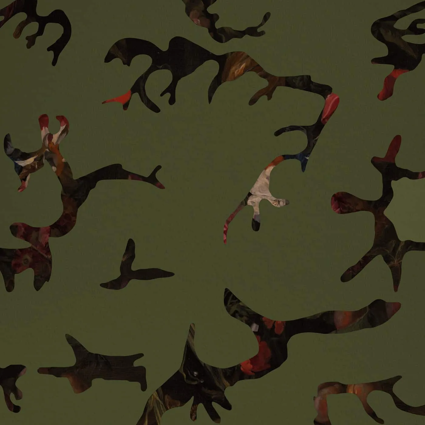 Find me in the dark military green von MaVoix