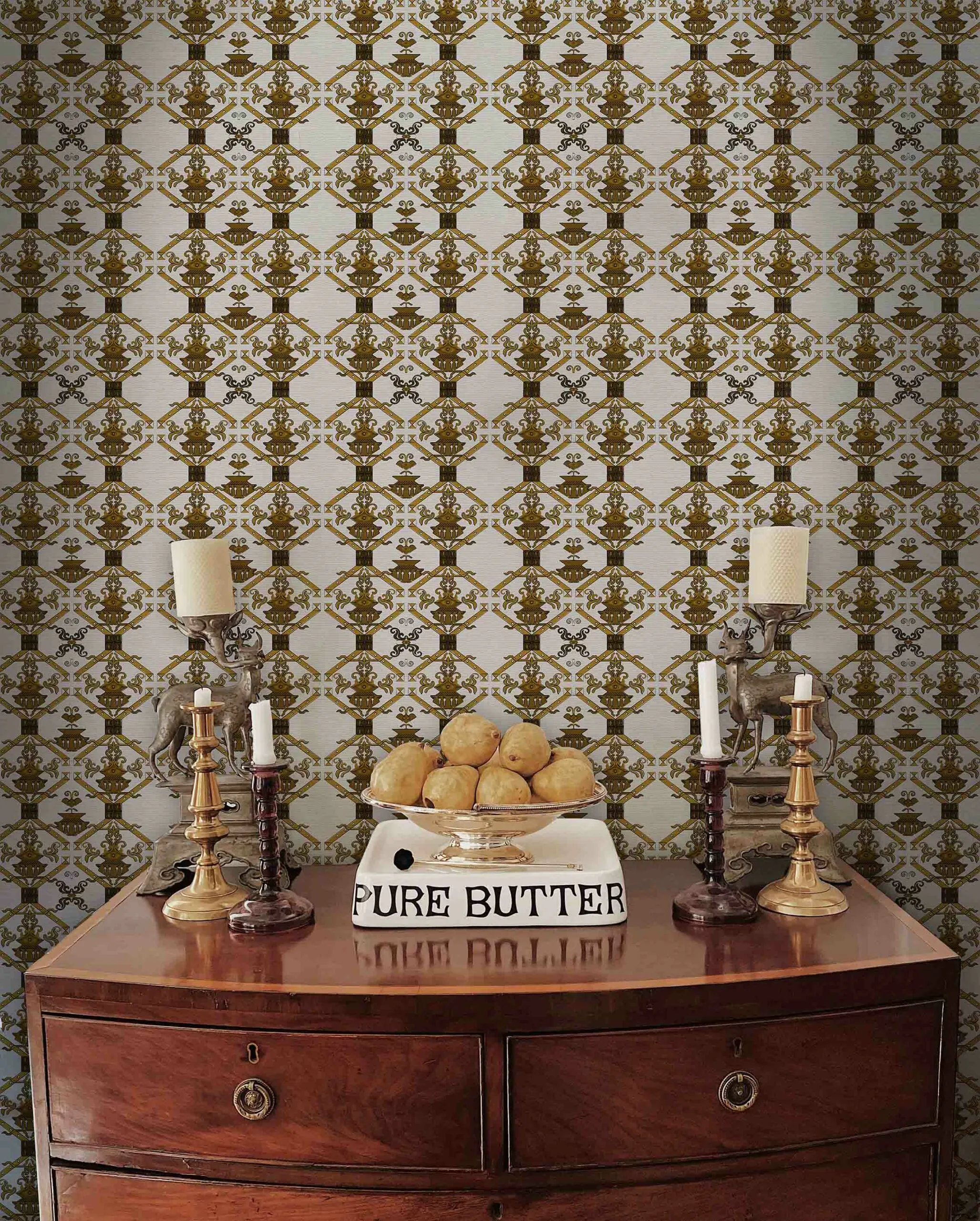 Antike Goldstickerei von MaVoix