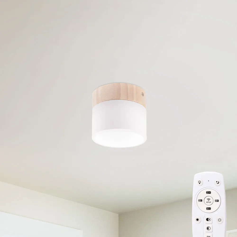 LED-Deckenleuchte 9W 852Lm Fernbedienung (Intensität-CCT) 10.000H [HO-CCT-DL9W]