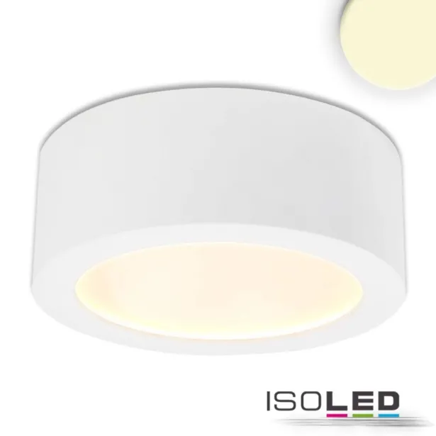 ISOLED LED Aufbauleuchte LUNA 15W weiß dim. indirektes Licht - warmweiß