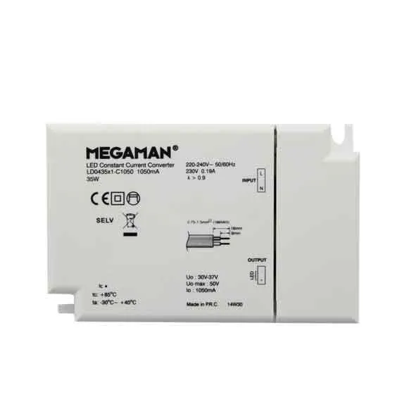Megaman LED Treiber für Strahler CARLO 24W 700mA
