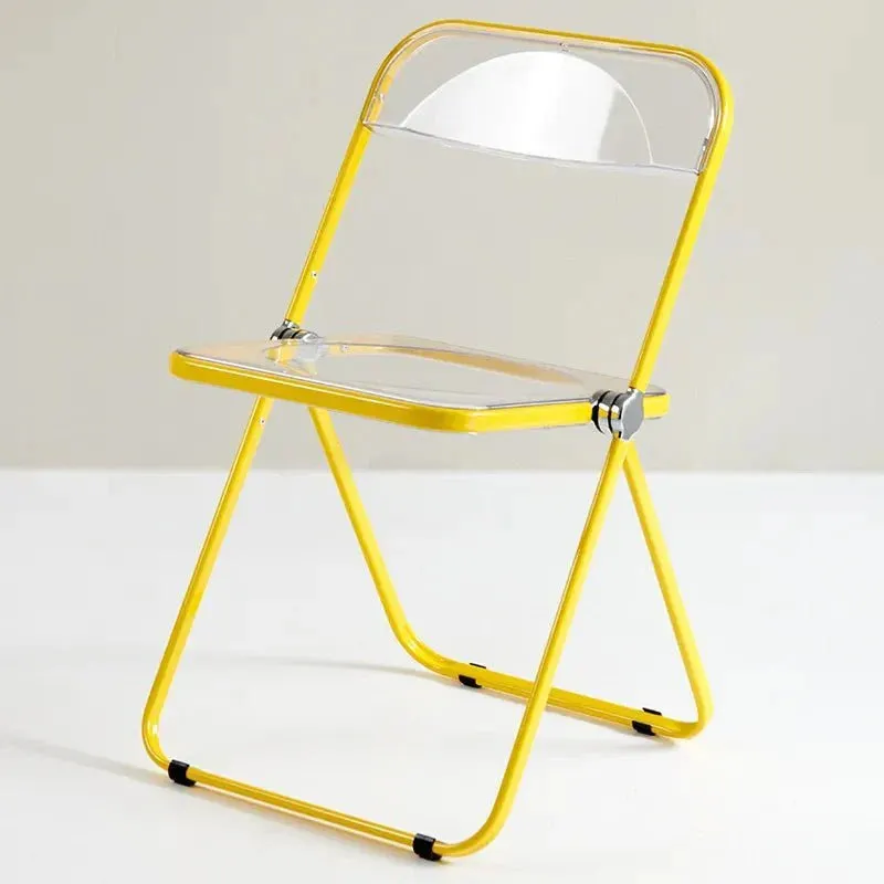 Leichter, transparenter, tragbarer Klappstuhl