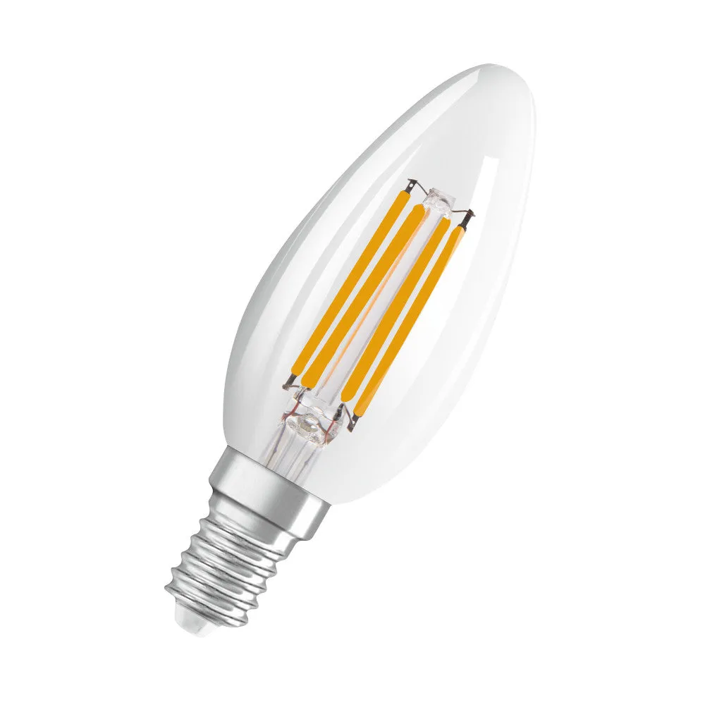Ledvance/Osram „Classic“ LED-Glühbirne E14 4W 470Lm 2200…2700K 300º IP20 Dimmbar