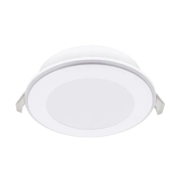 Megaman flache LED Einbauleuchte KAYLA 8.4W Ø 145mm 3-Step-dim - warmweiß
