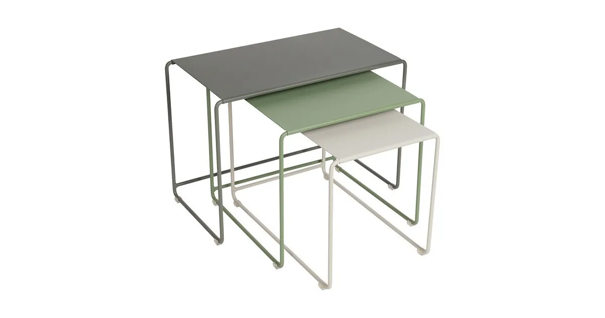 Oulala Gartenbeistelltisch 3er Set