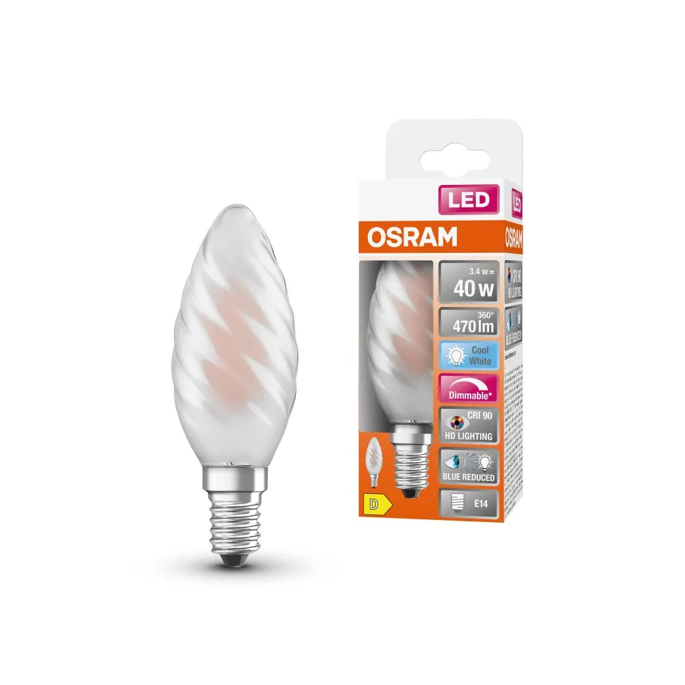 OSRAM SUPERSTAR LED E14 3,4 Watt 4000 Kelvin 470 Lumen 4058075602892