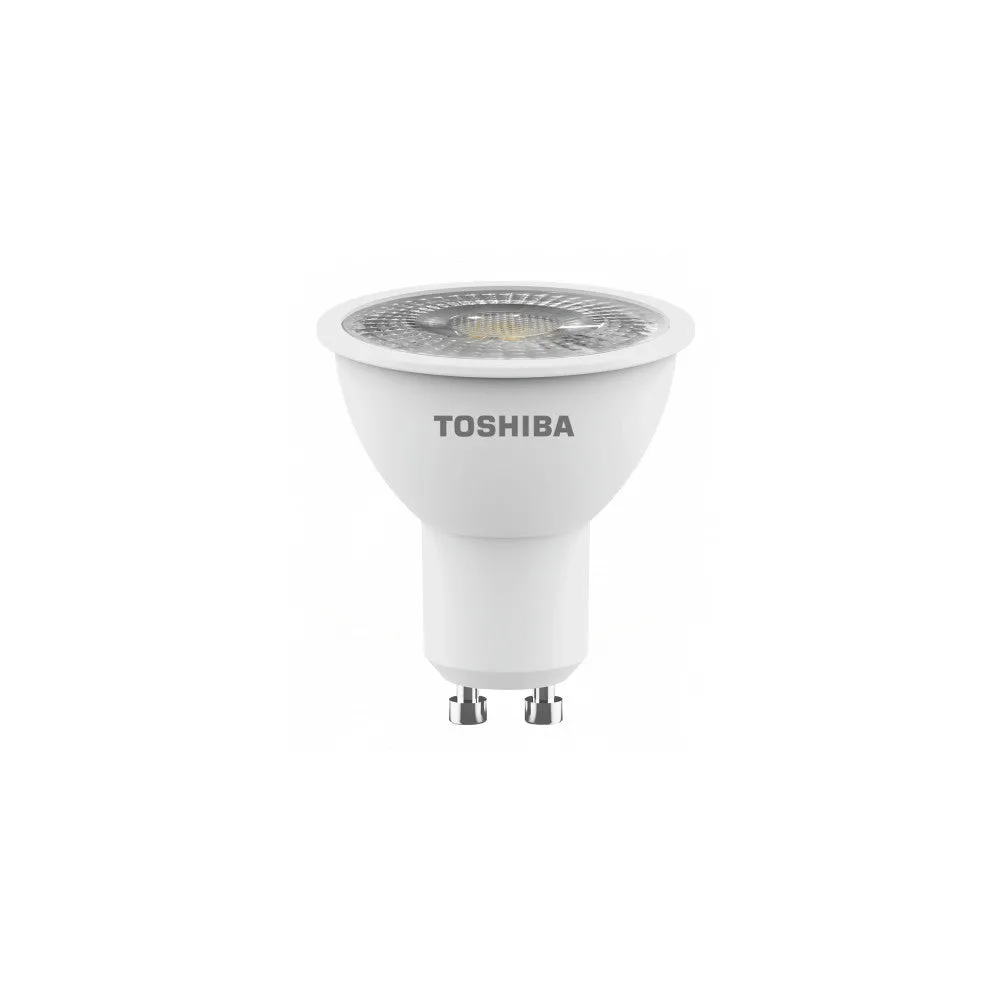 LED-Glühbirne TOSHIBA GU10 5,5W 450Lm Kaltweiß [TO-DELS-GUC45P5T8AE21]