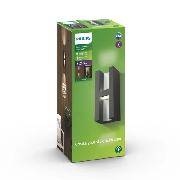 Signify Philips myGarden Shadow Wandleuchte LED