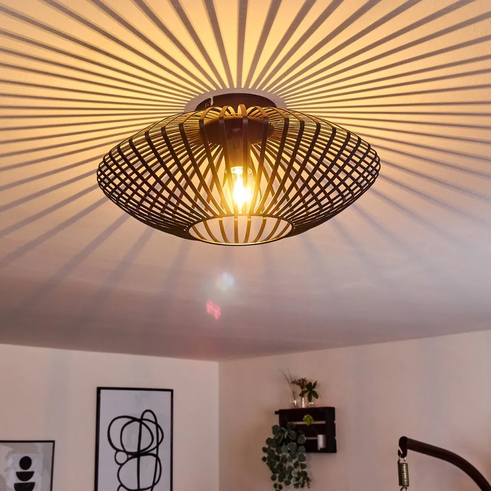 Wemude Deckenleuchte Schwarz, 1-flammig H3016039