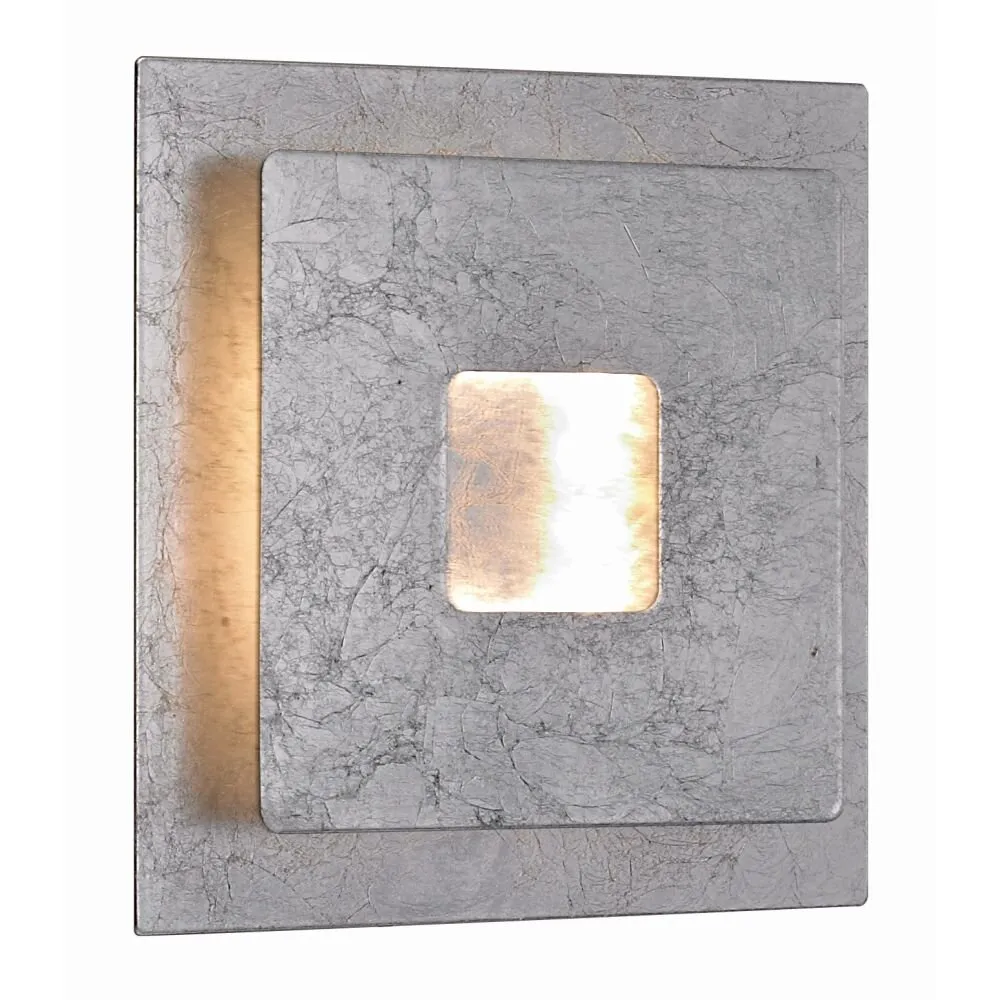 Wofi ENNIS Wandleuchte LED Silber, 1-flammig 451801709000